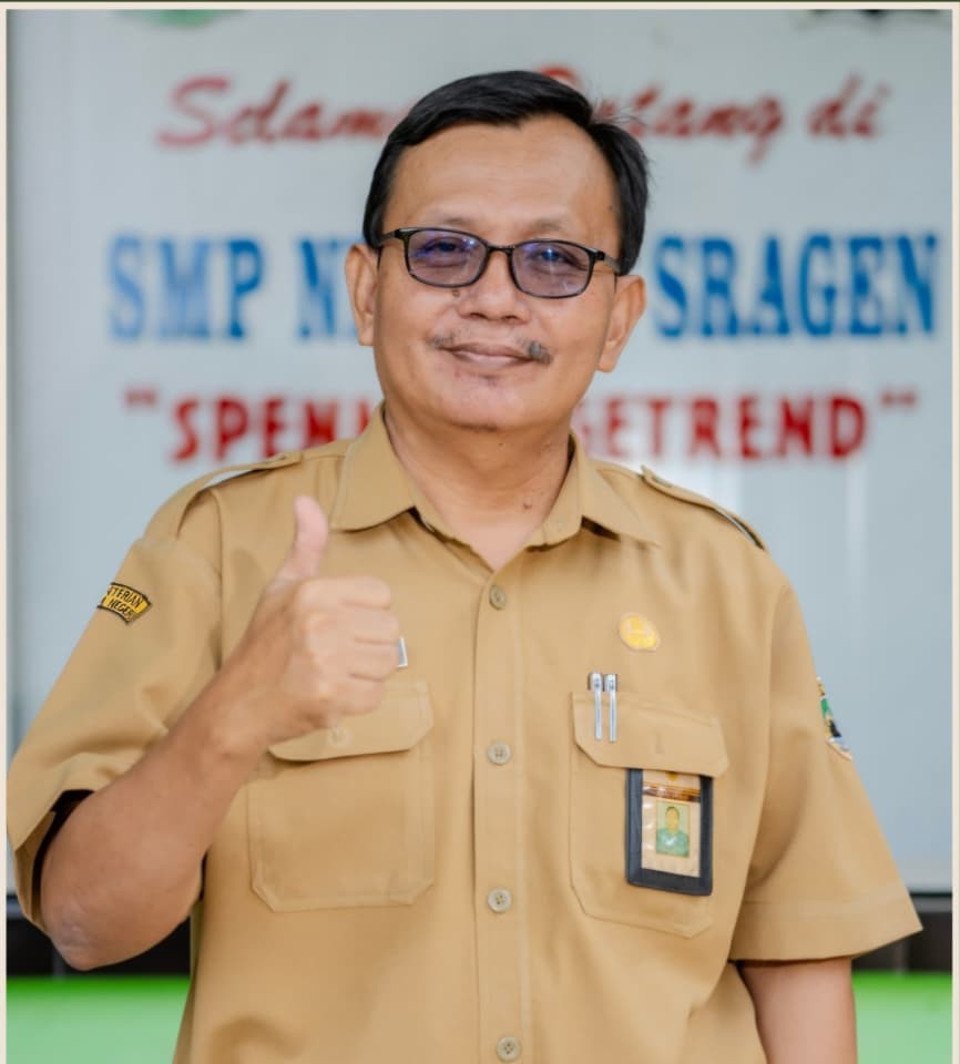 Budi Sriyanto, S.Pd., M.Pd., Kepala SMP Negeri 5 Sragen